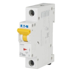 Eaton kismegszakító, 10kA, egypólusú, pl7-b25/1-262678