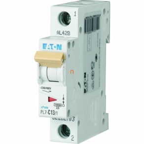 Eaton kismegszakító 1P C 13A 10kA PL7-C13/1 (262703)