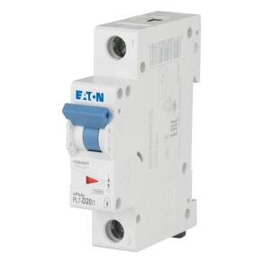 Eaton kismegszakító, 10kA, egypólusú, pl7-d20/1-262717