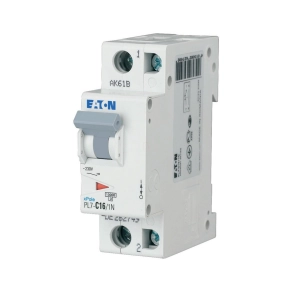 Eaton kismegszakító, 10kA, 1P+0, pl7-c16/1n-262749