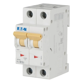 Eaton kismegszakító, 10kA, kétpólusú, pl7-b13/2-262764