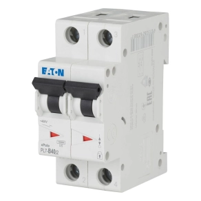 Eaton kismegszakító, 10kA, kétpólusú, pl7-b40/2-262769