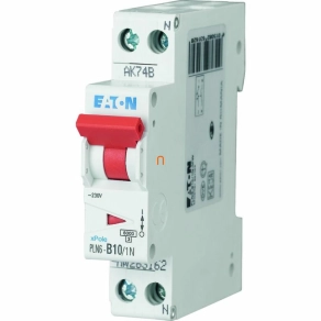 Eaton kismegszakító 1P+N C 10A 6kA PLN6-C10/1N-DE (263280)