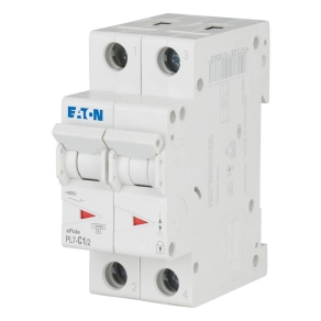 Eaton kismegszakító, 10kA, kétpólusú, pl7-c1/2-263353