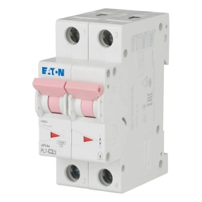 Eaton kismegszakító, 10kA, kétpólusú, pl7-c2/2-263354