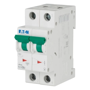Eaton kismegszakító, 10kA, kétpólusú, pl7-c6/2-263356