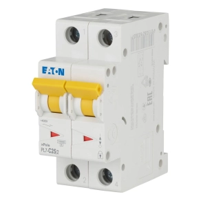 Eaton kismegszakító, 10kA, kétpólusú, pl7-c25/2-263361