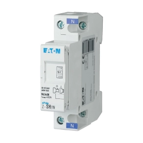   Eaton biztosítós szakaszoló kapcsoló (üres) 32A, 1p+n, 10x38, z-sh/1n-263877