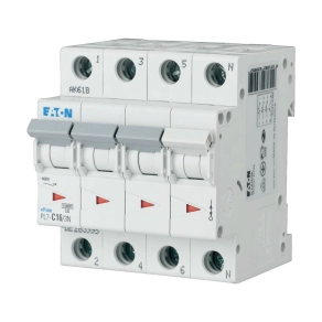 Eaton kismegszakító, 10kA, 3P+0, pl7-c63/3n-264001