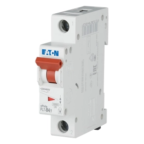Eaton kismegszakító, 10kA, egypólusú, pl7-b4/1-264850