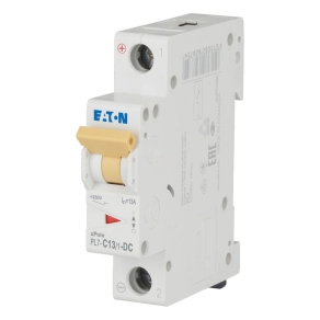   Eaton kismegszakító, 10kA, egypólusú DC, pl7-c13/1-dc-264888