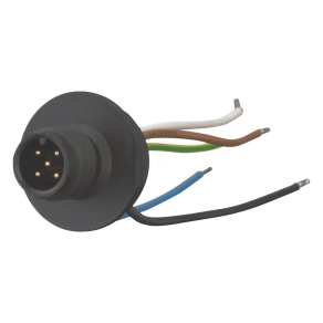   Eaton m12x1 csatlakozó dugó, IP66, 5 pólusú, "a", m12a5-272202