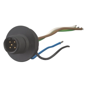   Eaton m12x1 csatlakozó dugó, IP66, 5 pólusú, "b", m12b5-272203