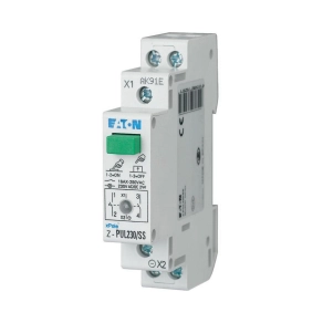   Eaton világító nyomógomb, 2z, zöld, 16A, 230V AC/DC, z-pul230/ss-276297