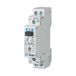  Eaton világító nyomógomb, 1 nyitó érintkező+ 1 záró érintkező, fekete, 16A, 230V AC/DC, z-pul230/so-276298