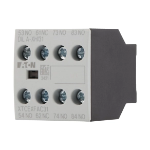 Eaton segédérintkező, csavaros, 3z+1ny, dila-xhi31-276427