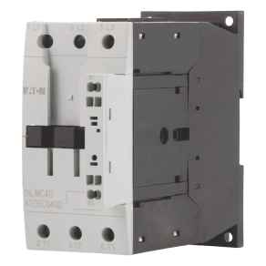   Eaton teljesítmény kontaktor, 18, 5kW/400V, AC, dilmc40 (230V 50Hz, 240V 60Hz) -277965