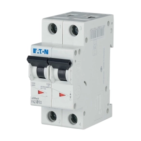 Eaton kismegszakító, 15kA, két pólusú, faz-b1/2-278719