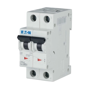 Eaton kismegszakító, 15kA, két pólusú, faz-z63/2-278831