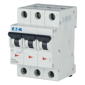   Eaton kismegszakító, 15kA, három pólusú, faz-d10/3-278892