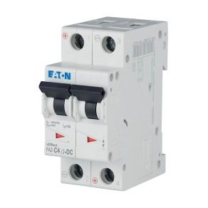   Eaton kismegszakító, 10kA, két pólusú dc, faz-c4/2-dc-279136