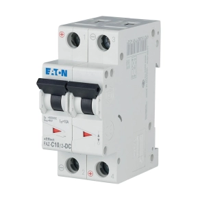   Eaton kismegszakító, 10kA, két pólusú dc, faz-c10/2-dc-279138