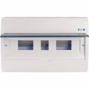   Eaton falon kívüli kiselosztó 1sor 18te átlátszó, bc-o-1/18-eco-280348