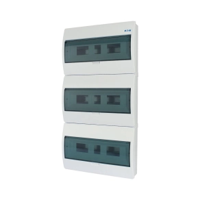   Eaton falon kívüli kiselosztó 3sor 54te átlátszó, bc-o-3/54-eco-280351