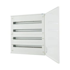   Eaton falon kívüli komplett installációs elosztó IP30, 4/96, fehér, bf-o-4/96-c-283032