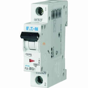 Eaton kismegszakító 1P C 13A 6kA PL6-C13/1 (286532)