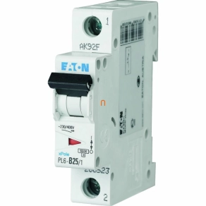Eaton kismegszakító 1P C 25A 6kA PL6-C25/1 (286535)