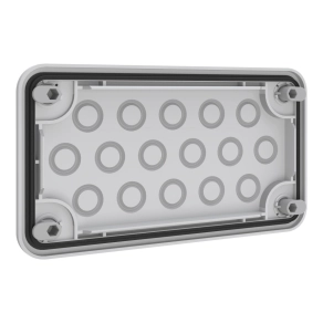   Schneider Electric Prisma XS - ABWRY06023 - Easy PrismaSeT XL kábelbevezető lemez 16 bevezetéshez 16 x M16 kívülről rögzíthető