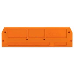   Wago vég- és válaszlap 2.5 mm vastag, narancssárga (280-373)