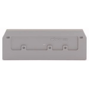 Wago vég- és válaszlap 2.5 mm vastag, szürke (280-374)