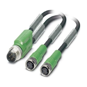   Szenzor/aktor kábel - SAC-3P-M12Y/2X0,3-PUR/M 8FS , Phoenix Contact, 1671331
