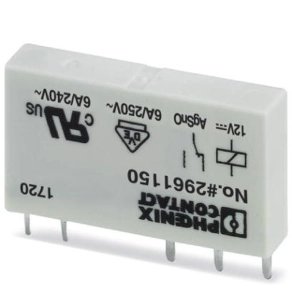 Egyes relé - REL-MR- 12DC/21, Phoenix Contact, 2961150