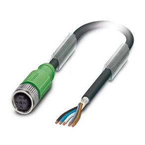   Szenzor/aktor kábel - SAC-5P-10,0-PUR/M12FS SH, Phoenix Contact, 1500758