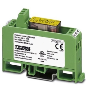  Csatolórelék - PSR-SCF- 24UC/URM/2X21 , Phoenix Contact, 2981363