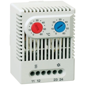 Siemens 8MR2170-1E kompakt termosztát, 0 - +60°C