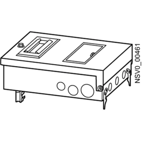   Siemens BVP:203144 BD2-AK2M2/A323 leágazó, 3C 32A kismegszakítóval