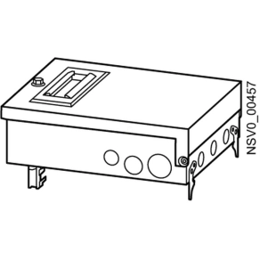   Siemens BVP:203251 BD2-AK2X/F leágazó, 8 modul hellyel, max. 63A