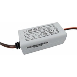   Egykimenetes Mean Well LED tápegység, APV-8-12 , Vin: 90-264 VAC/127-370 VDC, Vout: 12 VDC / 0-0,67 A, P: 8 W