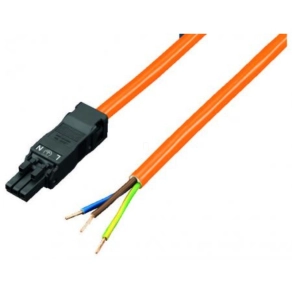 Rittal 2500.400 SZ CSATLAKOZÓVEZETÉK 3 PÓLUSÚ, 5 DB/CS