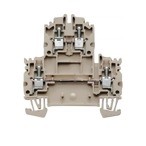   Weidmüller Kételemes sorkapocs WDK 4N (0,13-6mm2), 800V/32A, bézs 1041900000