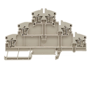   Weidmüller Többemeletes sorkapocs ZDLD 2.5-2N (0,08-2,5mm2), 500V/20A, bézs 1782300000