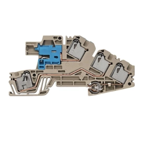   Emeletes installációs sorkapocs PDL 4 S/NT/L/PE (0,08-4mm2), 400V/32A, bézs 1837060000 Weidmüller – Készlet erejéig!!!