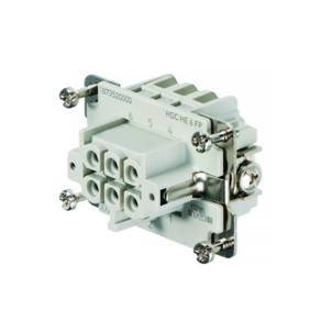   Weidmüller érintkezőbetét HDC, hüvely 500V, 24A, pólus:6, HDC HE 6 FP 1873520000