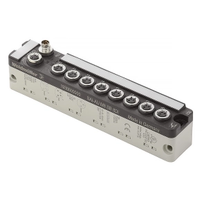   Weidmüller SAI aktív, Segédsín, komplett modul SAI-AU M8 SB 8DI 1938600000