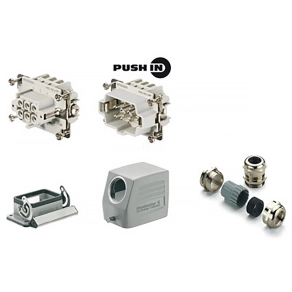   Weidmüller HDC készlet 500V, 24A, pólus:6 HDC KIT HE-P 06.10 1027660000