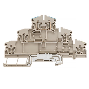   Weidmüller Többemeletes sorkapocs ZDLD 2.5-2N/PE/L/N (0,08-2,5mm2), 500V/20A, bézs 1131760000